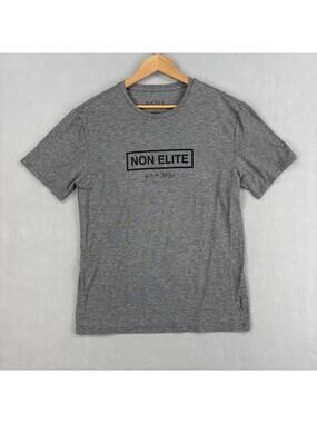 Path Projects Shirt Mens Large Gray Non Elite Graphic Running Tee Performance